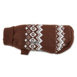 Wolters Noorse Pullover, kleur bruin